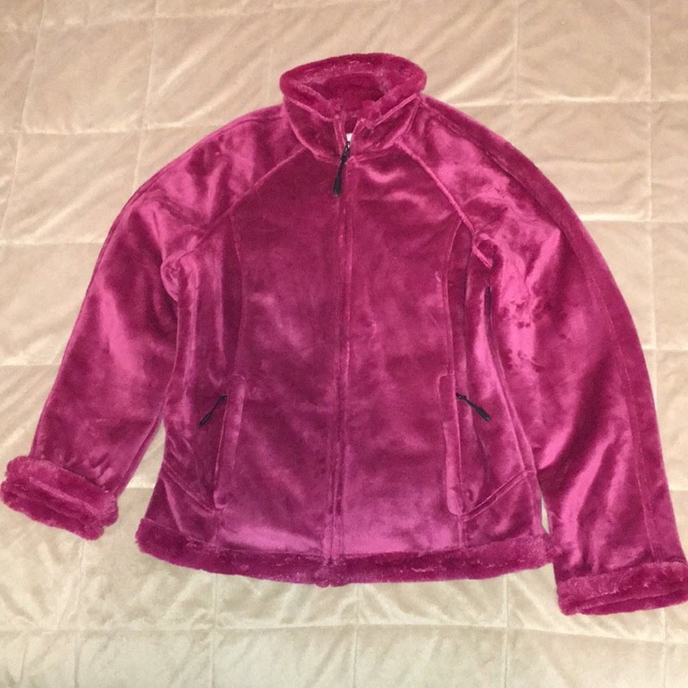 Green Tea BURGUNDY jacket.